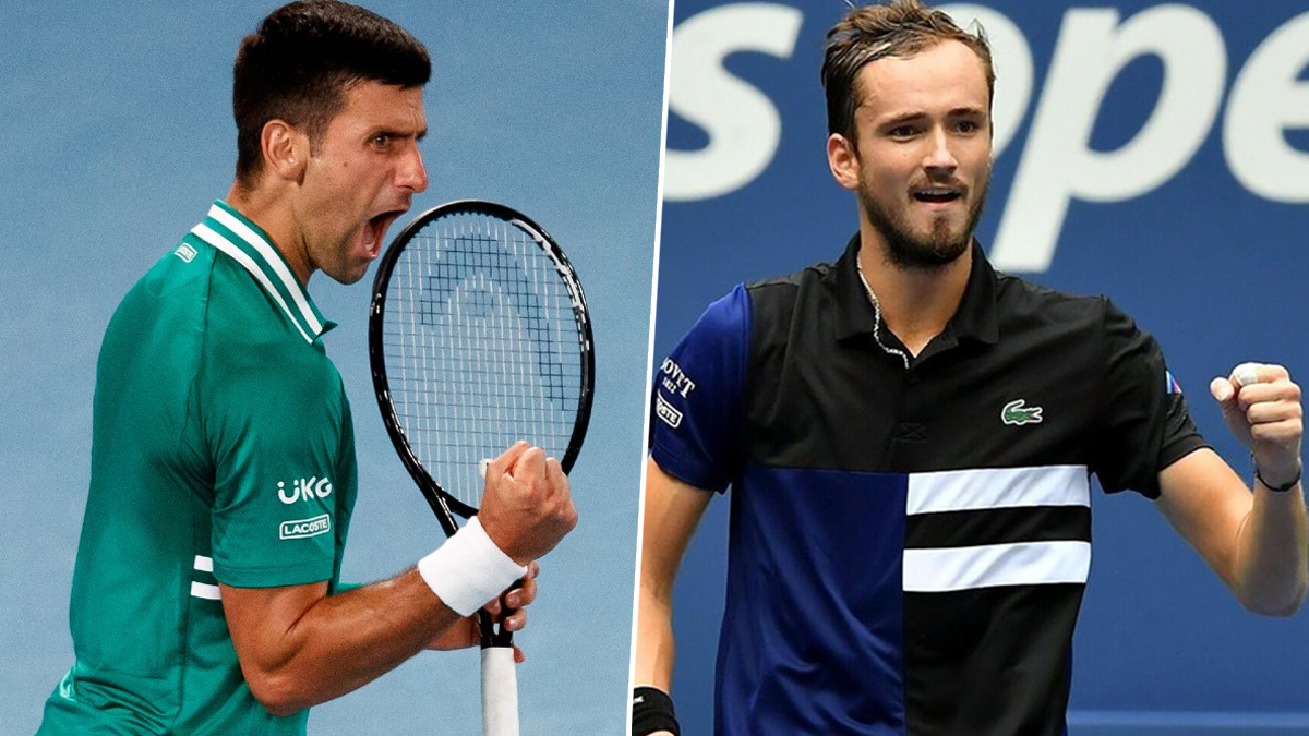 Novak Djokovic vs Daniil Medvedev, Australian Open 2021 Final Free Live Streaming Online How To Watch Live Telecast of Aus Open Mens Singles Tennis Match? 🎾 LatestLY