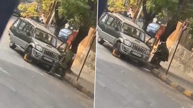 Bomb Threat Near Antilia: SUV with Explosives Found Near Mukesh Ambani's House Turns Out to Be Stolen
