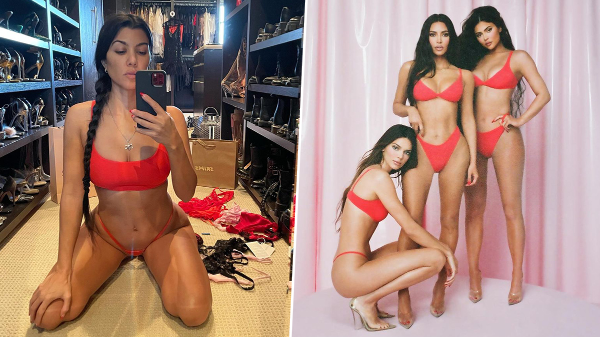 1200px x 675px - Kourtney Kardashian Poses in a Lingerie After Not Getting Invited at  Sisters Kim, Kylie, Kendall's Photo Shoot (See Pic) | LatestLY