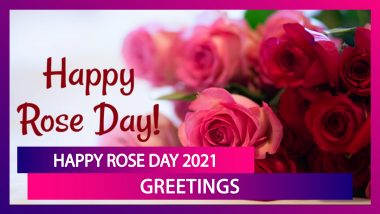 Happy Rose Day 2021 Greetings: WhatsApp Messages, Wishes, Quotes and Images To Send on February 7