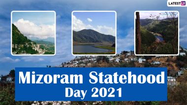 Happy Mizoram Foundation Day HD Images & Wallpapers: Celebrate Mizoram Statehood Day by Sending These Messages, Greetings, WhatsApp Stickers, & Mizoram Photos