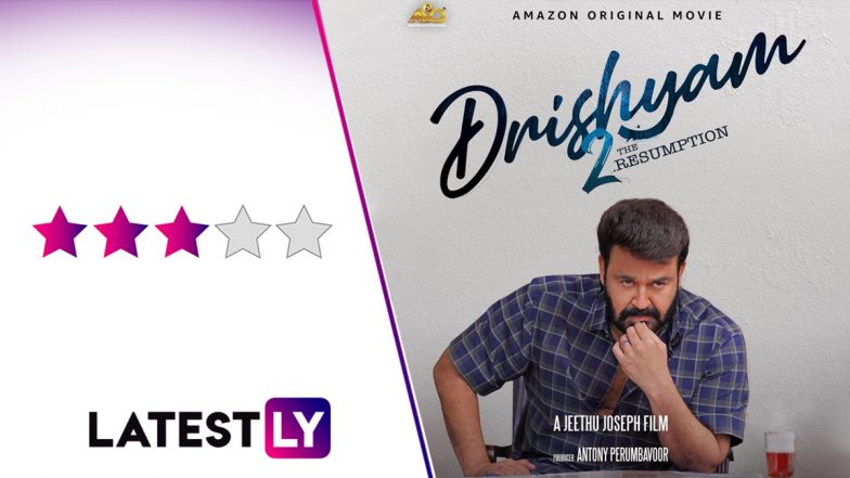 Drishyam 2 Movie Review: Mohanlal’s Sequel to His Blockbuster Family Thriller Is Loaded With Pulpy Surprises (LatestLY Exclusive)