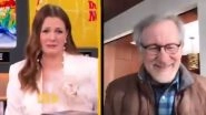 Drew Barrymore Birthday: Steven Spielberg Surprises the Charlie's Angels Star With His Presence (Watch Video)