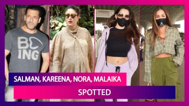 Salman Khan, Kareena Kapoor, Nora Fatehi, Malaika Arora, Disha Patani, Sara Ali Khan, Kiara Advani & Others Spotted