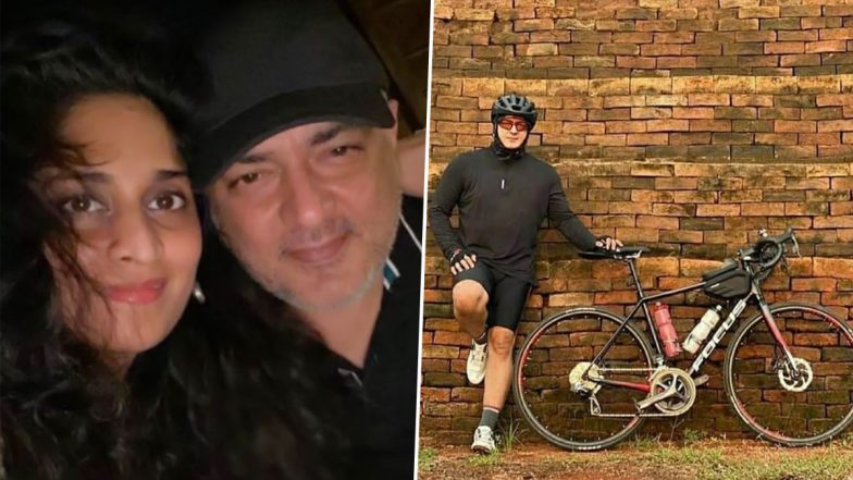 Fans Can’t Keep Calm After Thala Ajith’s Pics Of Cycling And Then His Selfie With Wife Shalini Surface Online