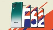 Samsung Galaxy F62 With 7,000mAh Battery & Quad Rear Cameras Launched, Priced in India From Rs 23,999