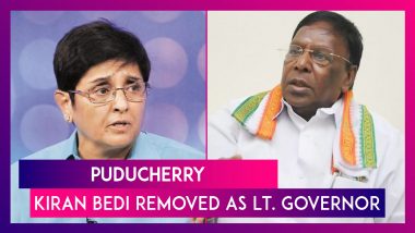 Puducherry: Congress Government Slips In Minority, Kiran Bedi Removed As Governor