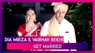Dia Mirza Gets Married To Vaibhav Rekhi, Pictures From The Couple&rsquo;s Wedding Festivities