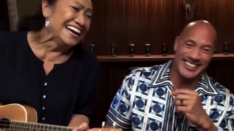 Dwayne Johnson’s Mother Steals The Show With Her Impromptu Ukulele Performance On The Tonight Show Starring Jimmy Fallon (Watch Video)