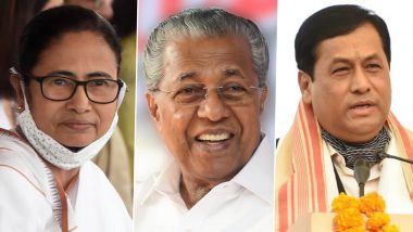 IANS C Voter Opinion Polls For Assembly Elections 2021: Seat & Vote Share Projections in Bengal, Assam, Tamil Nadu, Kerala & Puducherry; Mamata Banerjee, Pinarayi Vijayan Favoured as CM