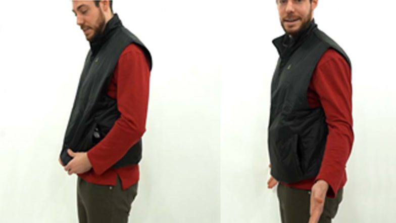 LUMACAREA, a Multipurpose Vest That Combined a Storage and a Heating Vest, Has Been Launched