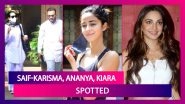 Saif Ali Khan, Karisma Kapoor, Ananya Panday, Kiara Advani, Nagarjuna, Neha Kakkar & Rohanpreet Singh Among Others Spotted