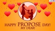 Happy Propose Day 2021 Wishes For Boyfriend and Girlfriend: WhatsApp Messages, HD Images, GIFs, Love Quotes & Greeting Cards to Celebrate Valentine Week's Second Day of Expressing Love