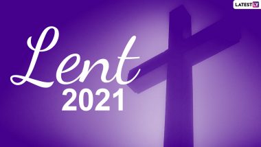First Day of Lent 2021 Messages, Quotes and Ash Wednesday Bible Verses: Send Telegram Photos, WhatsApp Stickers, HD Jesus Christ's Images to Observed The Event