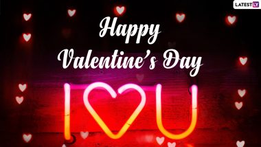 Happy Valentine’s Day 2021 Messages and WhatsApp Stickers: V-Day Wishes, Love Quotes, Facebook Greetings, Telegram HD Images and Signal GIFs For Your Lover