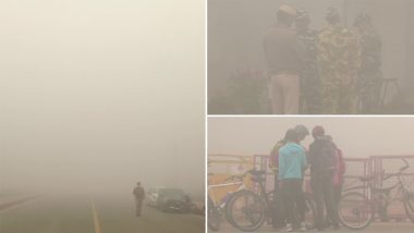 Delhi Fog: Dense Fog Engulfs Parts of National Capital, NCR, Visibility Affected; Air Quality Remains 'Very Poor'