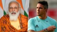 PM Narendra Modi Says &lsquo;Glad To See Kevin Pietersen&rsquo;s Affection Towards India&rsquo;