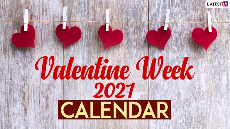 Valentine Week 2021 Date Sheet From Rose Day To Kiss Day