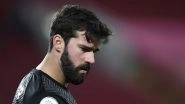 Alisson Becker Trolled Mercilessly After His Goof-Up With Ozan Kabak As Leicester City Thrash Liverpool 3-1 (Check Reactions)