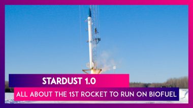 Stardust 1.0: All About The First Commercial Space Launch Powered By Biofuel