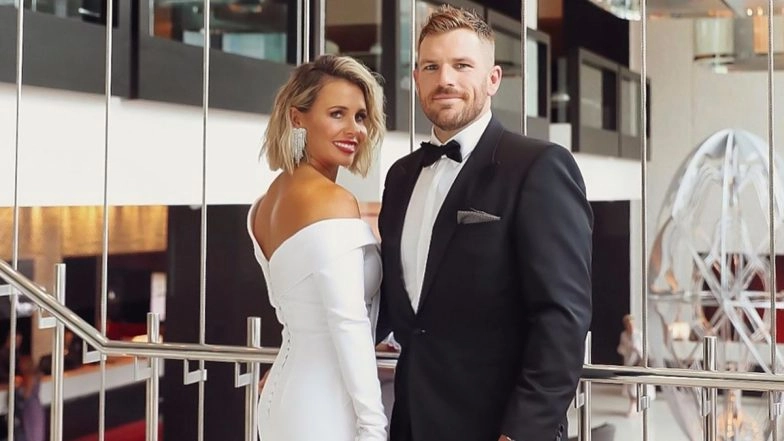 Aaron Finch’s Wife Amy Receives Online Threats of Sexual Assault and Violence Over Australia Captain’s Poor Form, Calls Out Trolls