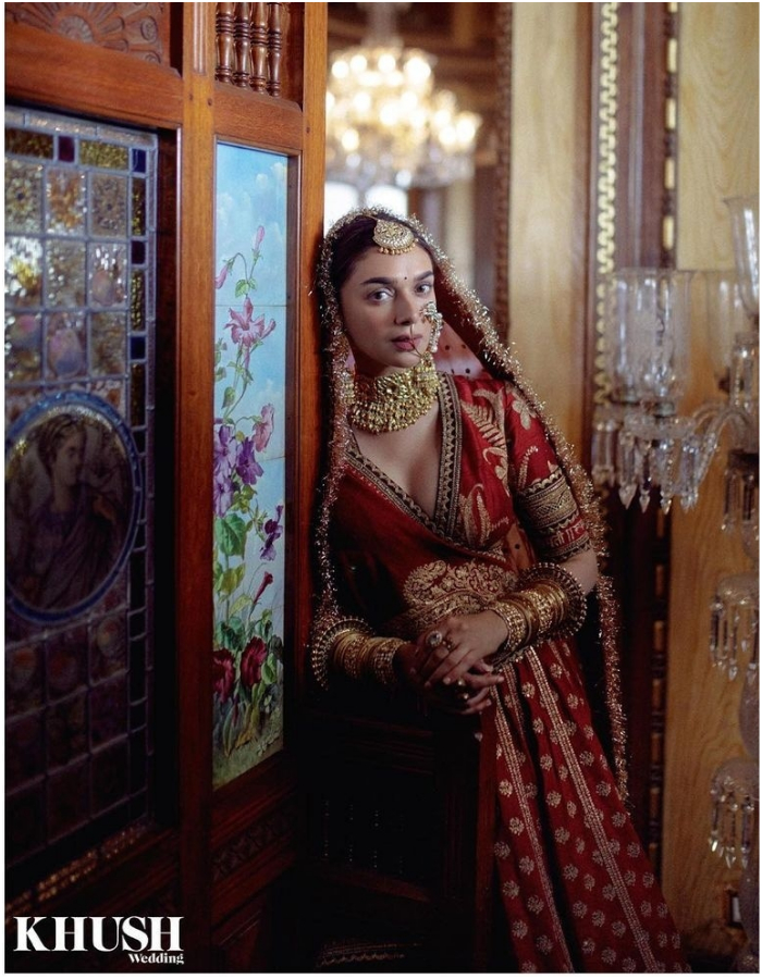 Cannes 2022: Aditi Rao Hydari Looks Royal In An Ivory Saree