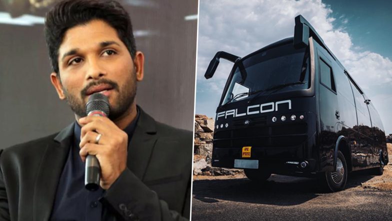 Allu Arjun’s Vanity Van Falcon Meets With an Accident – Reports