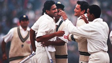 Anil Kumble 10 Wickets vs Pakistan: On This Day 'Jumbo' Became The First Indian Bowler to Scalp All Ten Wickets in a Test Innings (Watch Video)