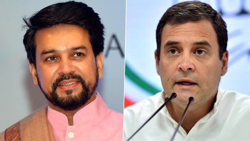 Anurag Thakur Takes On Rahul Gandhi Over His Comments in Lok Sabha, Says ‘Some People Remain Absent From the House As Well as the Country’