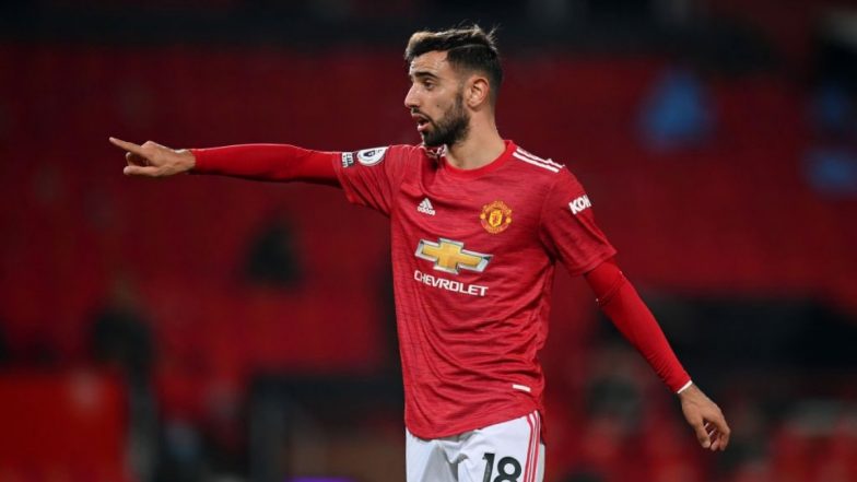 Manchester United Revisits Bruno Fernandes, Mason Greenwood & Edinson Cavani’s Goals Against Aston Villa Ahead of Their EPL 2021-22 Game (Watch Video)