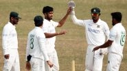 Bangladesh vs West Indies 1st Test 2021 Live Streaming Online and Match Timings in India: Get BAN vs WI Match Free TV Channel and Live Telecast Details