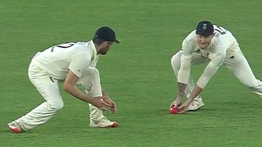 Ben Stokes Trolled With Funny Memes and Jokes After Claiming a Dropped Catch During IND vs ENG Pink-Ball Test