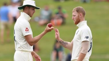 Ben Stokes Warned After Accidentally Applying Saliva on Ball During IND vs ENG Day-Night Test, Twitter Reacts