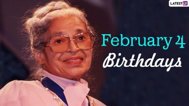 February 4 Celebrity Birthdays: Check List of Famous Personalities Born on Feb 4
