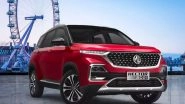 2021 MG Hector Petrol CVT Launched in India; Priced at Rs 16.51 Lakh