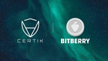 Bitberry Finance (BBR): Full Audit Completed by CertiKBlockchainSecurity Company