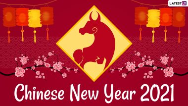 Happy Chinese New Year 2021 Greetings & ‘Gong Hei Fat Choy’ HD Images: Send CNY Wishes, WhatsApp Stickers, Spring Festival Pics & Year of the Ox GIFs To Celebrate the Lunar Year