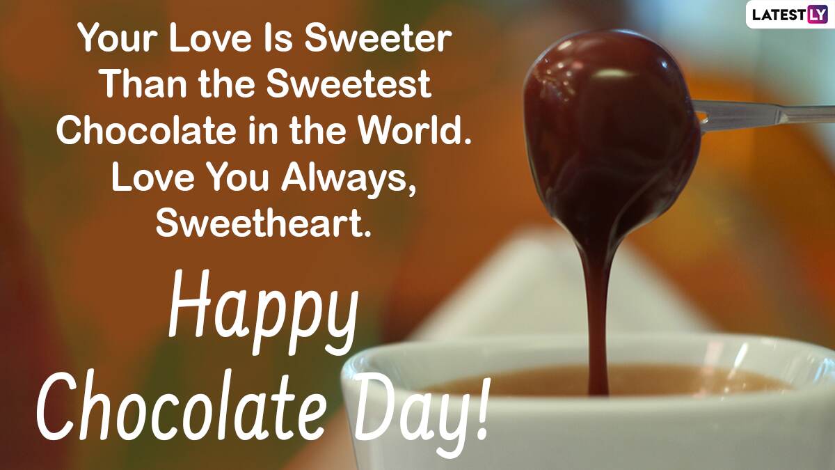 Chocolate Day 21 Hd Images Wishes Facebook Greetings Gif Messages Sms Whatsapp Stickers To Celebrate Third Day Of The Valentine Week Latestly