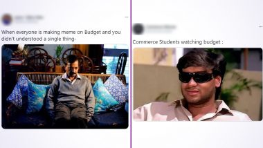 Union Budget 2021- Funny Memes & Jokes: From Middle Class Perspective to Chilled out Commerce Student Reactions, Netizens Share Hilarious Posts as Nirmala Sitharaman Reveals the Budget