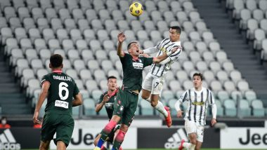 Cristiano Ronaldo Scores A Brace as Juventus Beats Crotone 3-0 in Serie A