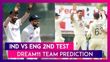 India vs England Dream11 Team Prediction, 2nd Test 2021: Tips To Pick Best Playing XI