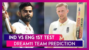 India vs England Dream11 Team Prediction, 1st Test 2021: Tips To Pick Best Playing XI