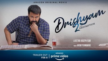 Drishyam 2: Trailer Of Mohanlal’s Malayalam Film To Release on February 8!