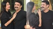Bigg Boss 14 Couple Eijaz Khan and Pavitra Punia&rsquo;s Chemistry in Their First Public Appearance Is Wow (View Pics)