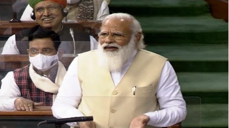 PM Narendra Modi Apprises Floor Leaders of Both Houses of Parliament on Govt Response to COVID-19