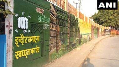 Indore Gears Up for 2021 Swachh Survekshan, City Beautified with Wall Paintings