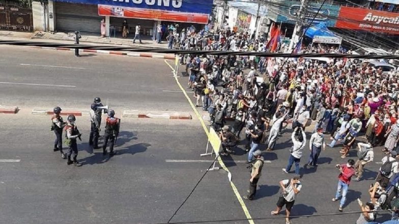 Myanmar Army Opens Fire on Anti-Coup Protesters and Red Cross Vehicles in Mandalay, Deaths Reported