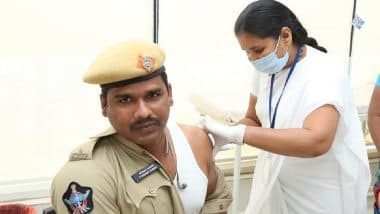 COVID-19 Vaccination Drive in Andhra Pradesh: Police Personnel in Few Districts Get Inoculated for Coronavirus