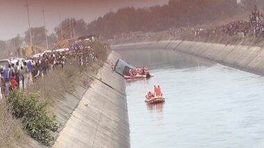 Madhya Pradesh: Bus Falls into Canal, 37 Dead in Sidhi; Rescue Operations Still On