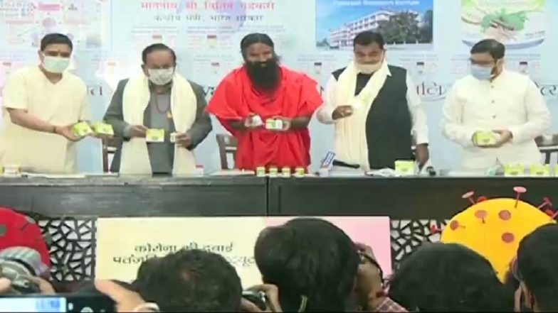 Baba Ramdev Releases 'First Evidence-Based Medicine' for COVID-19 by Patanjali